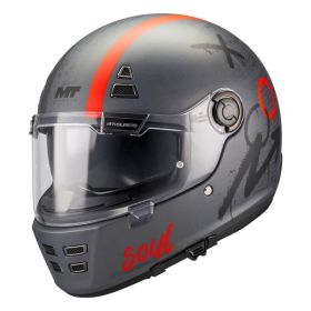 Casco integrale MT HELMETS JARAMA SV PAPERCUT C15 MATT