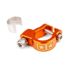 STAGE6 CNC Aluminum Exhaust Clamp Orange