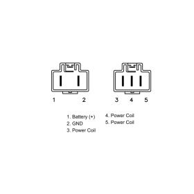 Regolatore tensione DZE 2410 Mosfet per Honda SH 300
