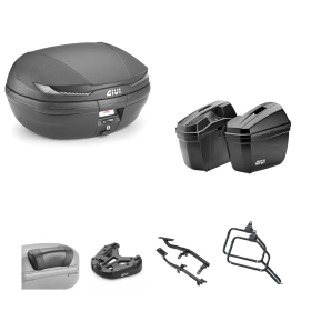 GIVI ARENA TECH Top Case E22 Rauchschwarz 45/22L für APRILIA
