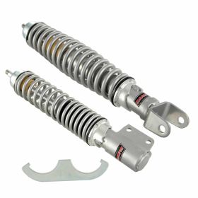 Kit d'amortisseurs CARBON Sport avant/arrière 255/345 mm argenté