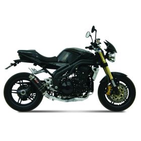 MIVV GP Low Carbon Silencieux Slip-On pour TRIUMPH SPEED TRIPLE 1050 R/S/RS