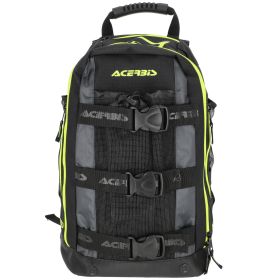 ACERBIS Backpack gray/yellow 38L Shadow Logo