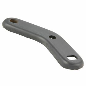 Piastre montaggio specchieto STELLA acciaio nero M10 sinistro