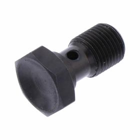 Single STAHLFLEX banjo bolt 1/8 black stainless steel