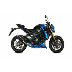 MIVV GP Schwarzer Slip-on Auspuff genehmigt für SUZUKI GSX-S 750