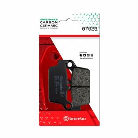 Plaquettes de frein BREMBO paire Carbon Ceramic 07028