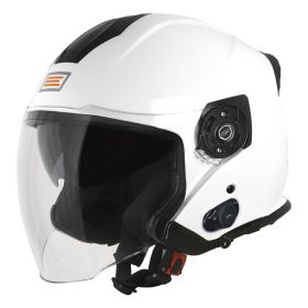 Jet Helm ORIGINE PALIO BT 2.0 BLUETOOTH Weiß Größe XS