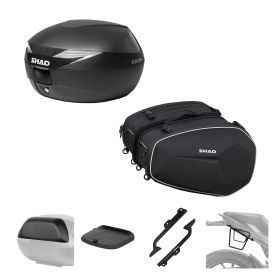 SHAD Complete kit SH39 black and E48 black for KTM Duke 125/390