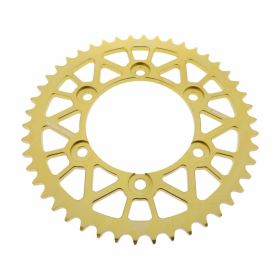JT Sprocket 46 Teeth 525 Pitch Gold Aluminum JTA1876.46GLD
