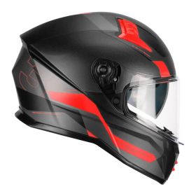 Casco Integrale CGM 333G ONYX Sport Nero Rosso Opaco