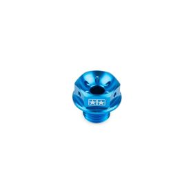 Capuchon d'huile bleu Stage6 pour Piaggio