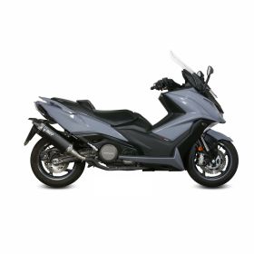 Marmitta Slip-on nera MIVV Speed edge per KYMCO ak 550