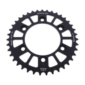 JT Crown 39 Zähne Teilung 520 Schwarz Aluminium JTA735.39BLK