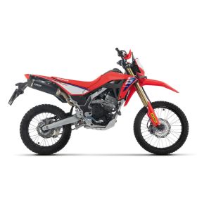 Silencieux Slip-On en Aluminium Noir ARROW Icon Racing pour Honda CRF 300 L