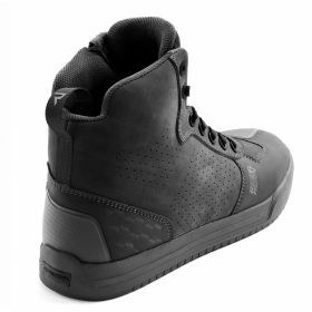 Bottes de moto pour hommes en cuir noir REBELHORN SPIKE