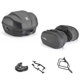 Kit GIVI bauletto WL901B borsa ST609+ nero 34/25L per HONDA CB A HORNET