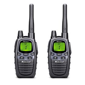 Paire de talkies-walkies MIDLAND G7 Pro Noir avec chargeur double
