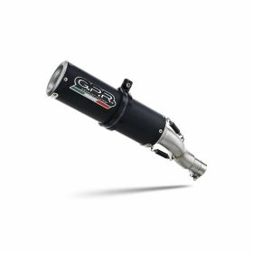 GPR M3 Slip-On Exhaust approved black titanium for Husqvarna Vitpilen 125