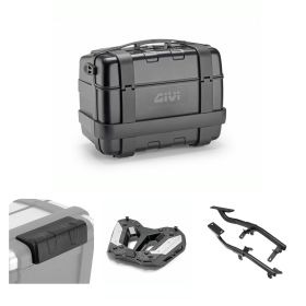 GIVI TREKKER 46L Schwarzes Topcase-Kit für KTM