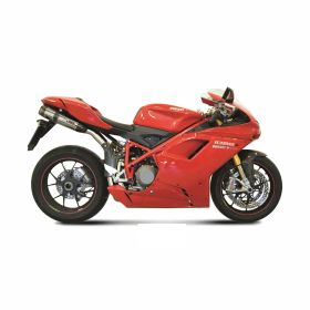 MIVV Sound Double Slip-on Auspuff aus Edelstahl für DUCATI 1098