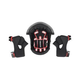 ACERBIS Schwarzes Innenfutter für AIRSTRIKE-C Helm Größe XXL