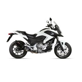 Échappement MIVV Black Slip-on avec homologation pour HONDA NC 700 S/X
