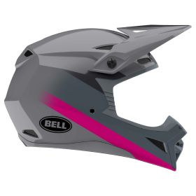 Casque motocross BELL Mx-10 Mips Aviator gris rose