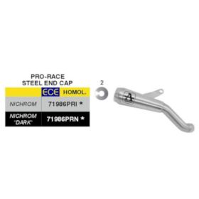 Silencieux Slip-On en Acier Inoxydable ARROW Pro-Race Approuvé pour Kawasaki Z 900