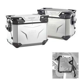 Kit valises GIVI OUTBACK EVO SMART aluminium pour HONDA NC750S/X