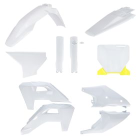 Kit carene 10 pezzi ACERBIS bianco per HUSQVARNA