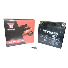 Batteria YUASA YT14B pronta all'uso precaricata e sigillata 12V 12Ah 150x70x145mm
