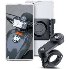 Ensemble de support de téléphone pour moto avec pince universelle