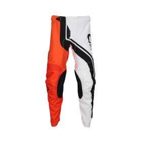 Pantaloni ACERBIS Off Road MX track connection bianchi/arancio