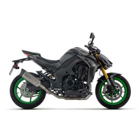 ARROW Slip-On Auspuff Indy Race EVO Titan Carbon Kappe homologiert für Kawasaki Z 1100/SE