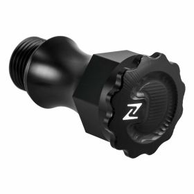 ZELIONI CNC Aluminium Ölfüllstopfen Schwarz Glänzend mit enthaltenem Werkzeug