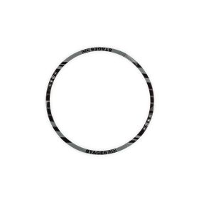 Kit adesivo cerchione 17 pollici STAGE6 nero