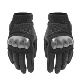 ACERBIS CE RAMSEY MY VENTED PRO Winter Motorradhandschuhe Genehmigt Schwarz