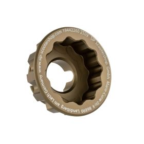 SIP PERFORMANCE Protection Front Drum Nut SW22 Bronze for Vespa PK50/125/S