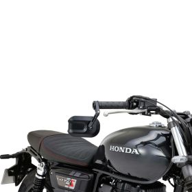BLACK BAR END MIRROR DAYTONA 80762