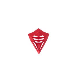 Casque d'admission d'air avant ACERBIS rouge/blanc