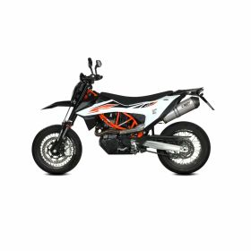 MIVV OVAL Silencieux Slip-On en Titane avec Embout en Carbone pour KTM 690 SMC R