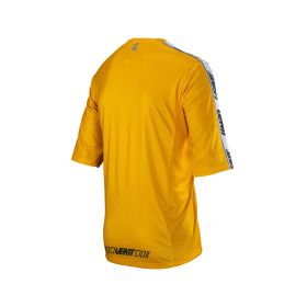 LEATT Enduro 3.0 MTB Trikot Gelb Dreiviertelärmel IceYarn FastDry Stoff