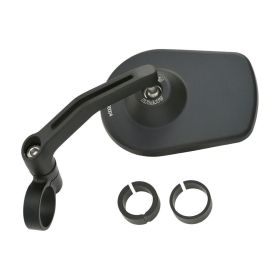 DAYTONA left bar end mirror approved black aluminum 89474