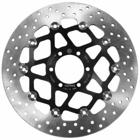 Disque frein flottant BREMBO 78B408A2 série or inox D.298 épaisseur 5 mm 6 trous
