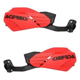 ACERBIS Garde-mains fermés Rouge/Noir Moto-X