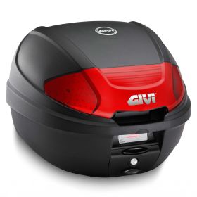 GIVI E300N2B Topcase kit black red for KYMCO Downtown / TCS 125i/350i