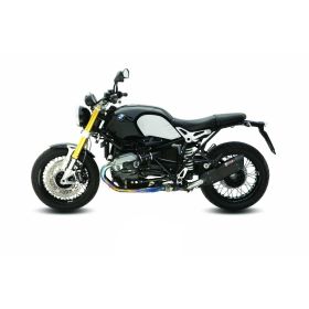 MIVV Black Slip-on Exhaust Homologated Sound for BMW r nine t