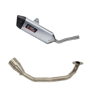 Silencieux GIANNELLI cross 2T avec un raccord de 22 mm pour Beta RR 50 Enduro/Motard