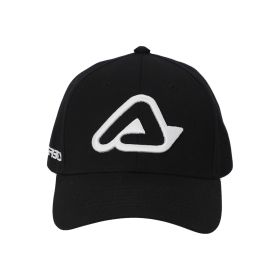 Cappellino ACERBIS nero/bianco in cotone con logo